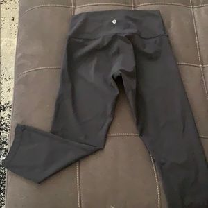 Lululemon Wunder Under High Rise Crop